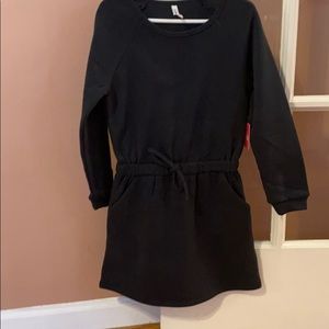 Fabkids sweatshirt dress with pockets